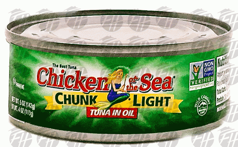 Chicken Of The Sea  chunk light tuna in oil Full-Size Picture